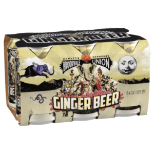 BROOKVALE UNION GINGER BEER Can 330ml - 6 Pack