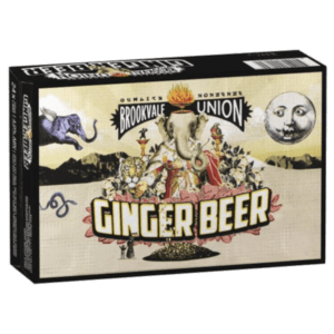BROOKVALE UNION GINGER BEER Can 330ml - 2 x 10 Pack Carton