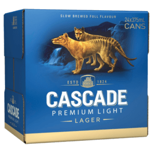 CASCADE PREMIUM LIGHT Can 375ml - 24 Pack