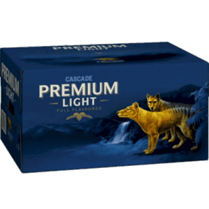 CASCADE PREMIUM LIGHT Bottle 375ml - 4 x 6 Pack Carton
