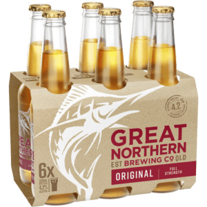 GREAT NORTHERN ORIGINAL 4.2% Bottle 330ML - 6 Pack