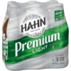 HAHN PREMIUM LIGHT Bottle 330ml - 6 Pack
