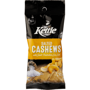 KETTLE SALTED CASHEWS 45G