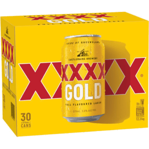 XXXX GOLD Can 375ml - 30 Pack