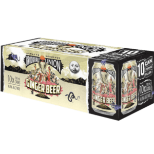 BROOKVALE UNION GINGER BEER Can 330ml - 10 Pack