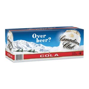 CANADIAN CLUB & COLA Can 375ml - 10 Pack