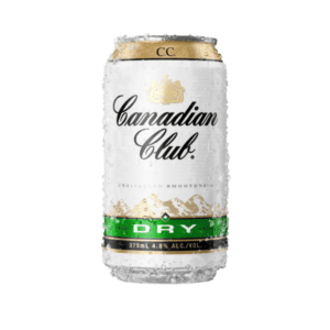 CANADIAN CLUB & DRY Can 375ml - Single