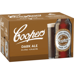 COOPERS DARK ALE Bottle 375ml - 4x6 Pack Carton