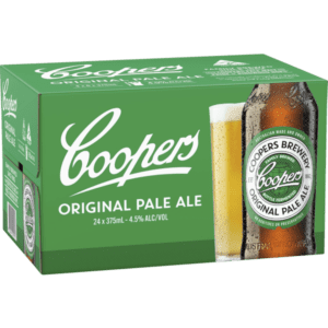 COOPERS PALE ALE Bottle 375ml - 4x6 Pack Carton