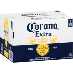 CORONA EXTRA Bottle 355ml - 4x6 Pack Carton