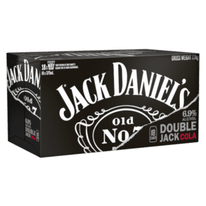 DOUBLE JACK & COLA Can 375ml - 18 Pack