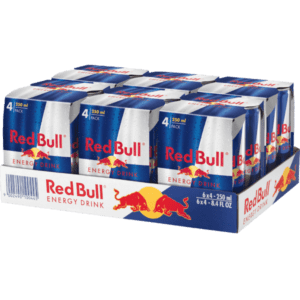 RED BULL ENERGY DRINK Can 250ml - 6 x 4 Pack Case