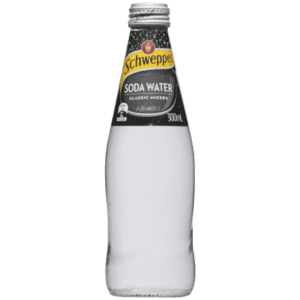 SCHWEPPES SODA WATER Bottle 300ml - Single