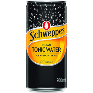 SCHWEPPES TONIC WATER Can 200ml - Single