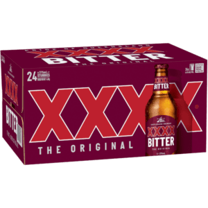 XXXX BITTER Bottle 375ml - 4x6 Pack Carton
