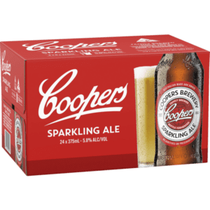 COOPERS SPARKLING ALE Bottle 375ml - 4x6 Pack Carton