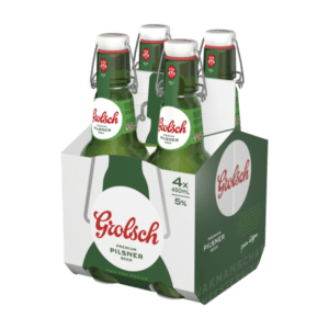 GROLSCH PILSNER Bottle 450ml - 4 Pack