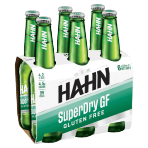 HAHN SUPER DRY GLUTEN FREE Bottle 330ml - 6 Pack