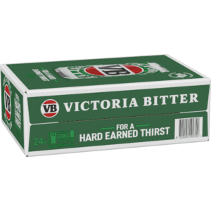 VICTORIA BITTER Can 375ml - 4x6 Pack Carton