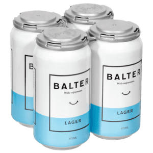 BALTER LAGER Can 375ml - 4 Pack
