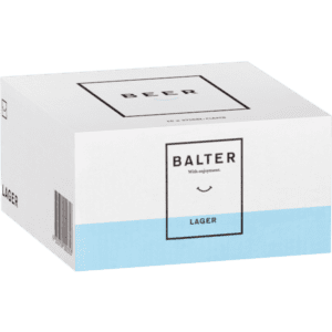 BALTER LAGER Can 375ml - 4x4 Pack Carton