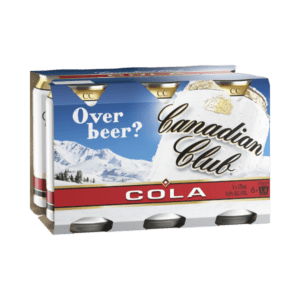 CANADIAN CLUB & COLA Can 375ml - 6 Pack