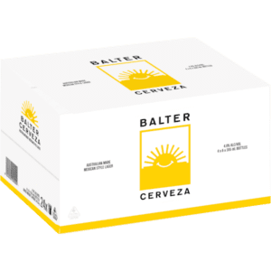 BALTER CERVEZA Bottle 355ml - 4 x 6 Pack Carton