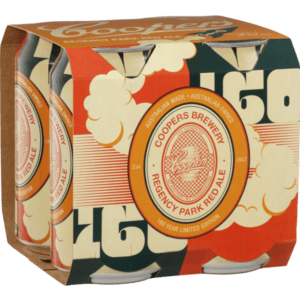 COOPERS REGENCY PARK RED ALE Can 375ml - 4 Pack