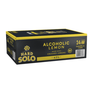 HARD SOLO Can 375ml - 6 x 4 Pack Carton