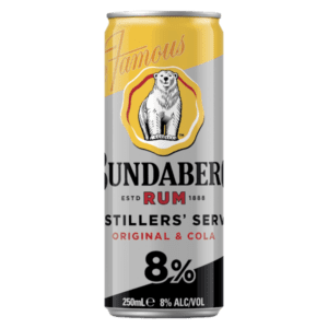 BUNDY & COLA 8% Can 250ml - Single