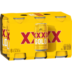 XXXX GOLD Can 375ml - 6 Pack