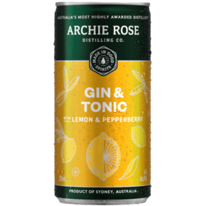 ARCHIE ROSE GIN & TONIC Can 200ml
