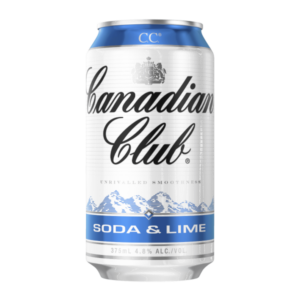 CANADIAN CLUB SODA & LIME Can 375ml
