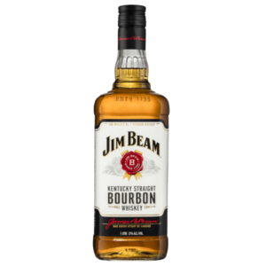 JIM BEAM WHITE BOURBON 37% Bottle 1000ml