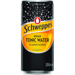 SCHWEPPES TONIC WATER Can 200ml