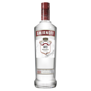 SMIRNOFF RED VODKA 37.5% Bottle 1000ml