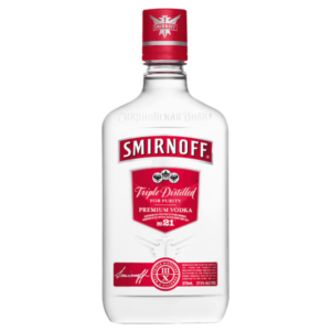 SMIRNOFF RED VODKA 37.5% Bottle 375ml